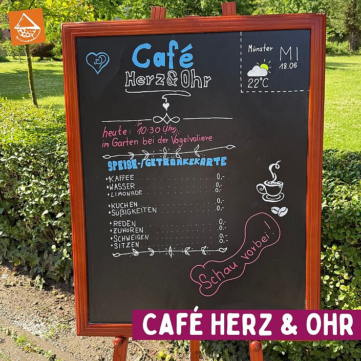 Heute fand erneut das Café Herz & Ohr im Garten des Kettelerhauses statt. Bei einem leckeren Stück Kuchen und einer...