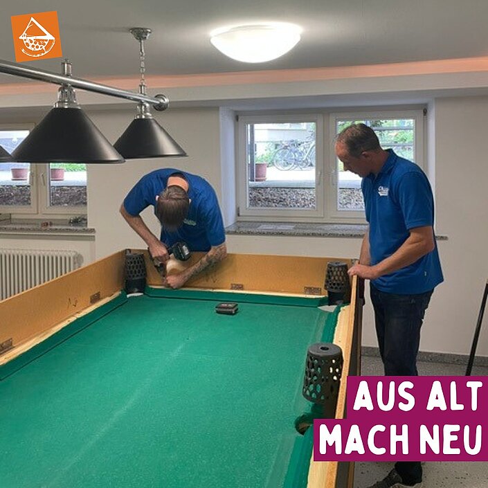 Dank der großzügigen Spende von Herrn Waiel Al-Asmar, Inhaber der @poolhallms konnte unser geliebter Pooltisch aufwändig...