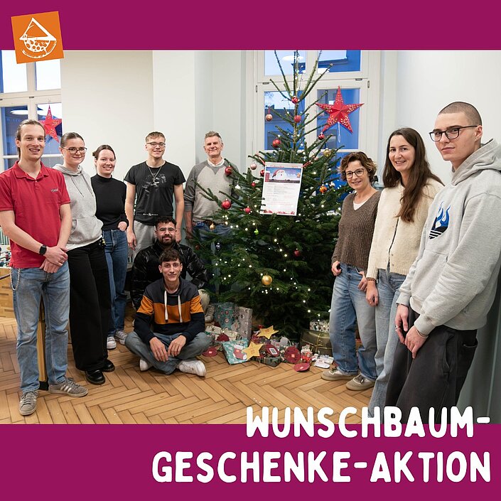 Die Firma Lackmann @lackmann.karriere hat den Bewohnenden des Jugendwohnens im Rahmen ihrer Wunschbaum-Geschenke-Aktion...