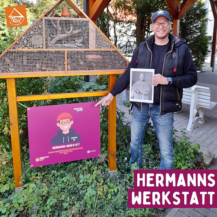 Gordon, seit 20 Jahren ein wertvoller Teil unserer sozialtherapeutischen Wohneinrichtung.
Die Idee einer Eigenproduktion...